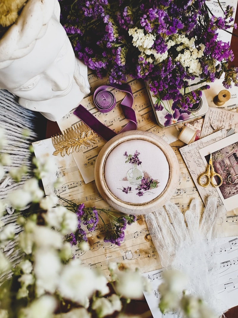 Captivating Charm: The Art of Embroidery and Appliqués