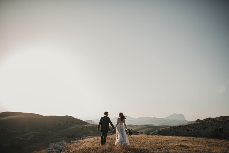 The Allure of Black and White Gothic Wedding Dresses