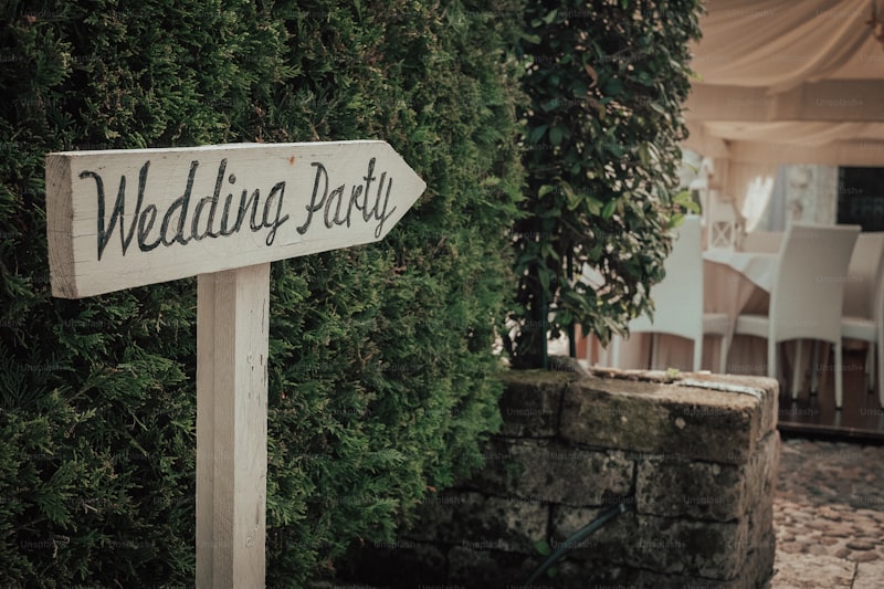 Creative Ideas for Wedding Signs on Wood: Enhancing Your Special Day