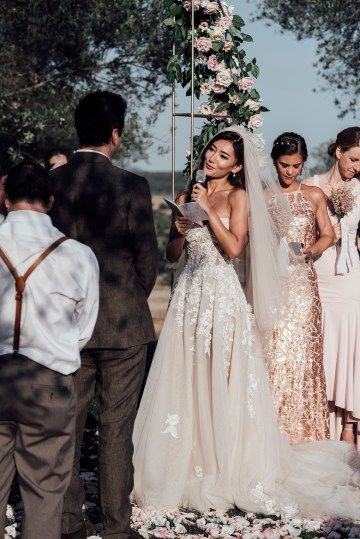 Captivating Sunset Ceremony Dress Inspirations for Your Special Day